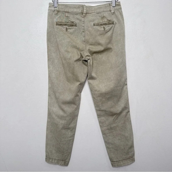 Anthropologie Womens 26 Relaxed Chino Pants In Khaki Color - Picture 15 of 15